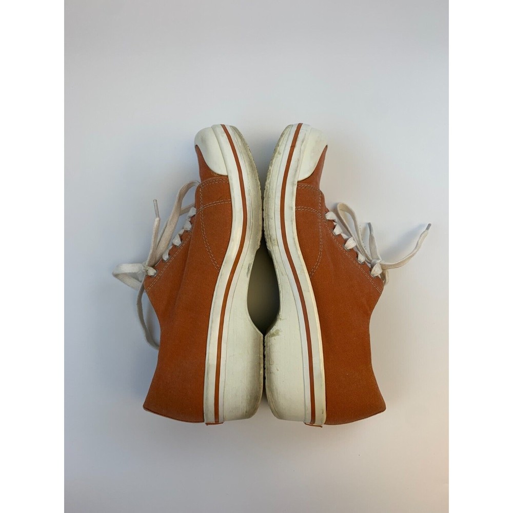 Dansko Orange Canvas Low-Top Sneakers with White Trim - Picture 9 of 13